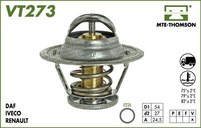 MTE-THOMSON VT273.82 Термостат 