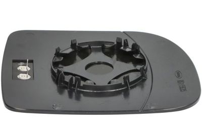 Zijspiegel glas Links (asferisch, met verwarming) past: RENAULT KANGOO I 08.98-04.03