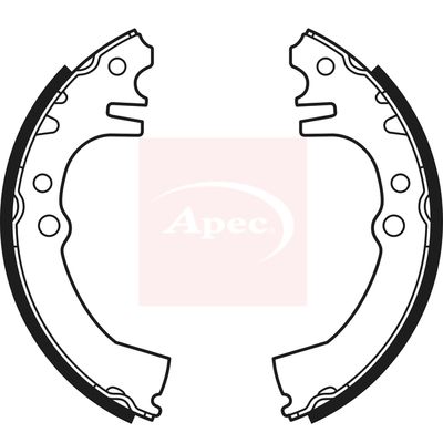 APEC Brake Shoe Set SHU600