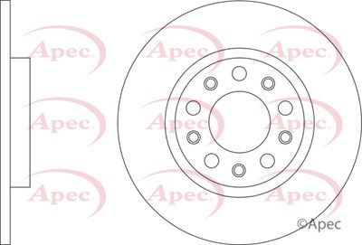 Brake Disc APEC DSK3419