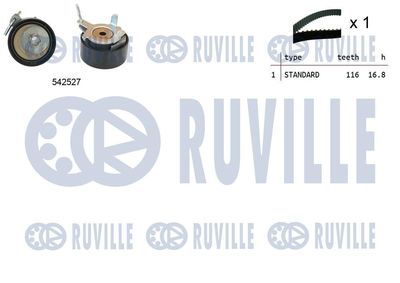Комплект ремня ГРМ RUVILLE 550505 для FORD TOURNEO