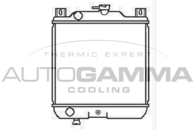 AUTOGAMMA 104188 Крышка радиатора для SUZUKI SWIFT I (AA)