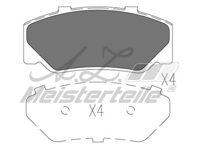 комплект спирачно феродо, дискови спирачки A.Z. Meisterteile AZMT-44-022-2285