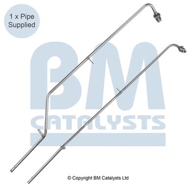 Pressure Pipe, pressure sensor (soot/particulate filter) BM Catalysts PP11137A