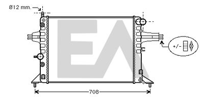 EACLIMA 31R54184 Крышка радиатора для OPEL ASTRA G Фургон/универсал (F70)