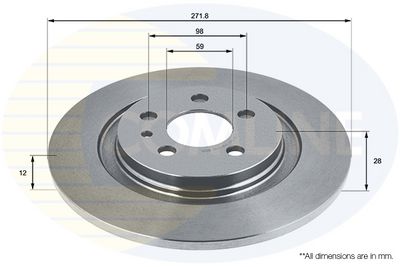 DISC FRANA COMLINE ADC1547