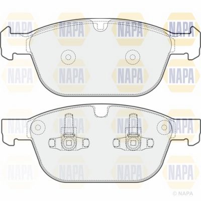 Brake Pad Set NAPA NBP1117