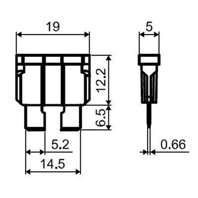 Poistka TESLA FT00.002.001
