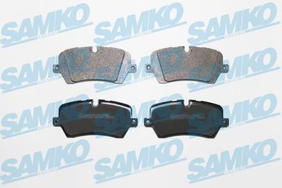SAMKO 5SP1801 Тормозные колодки и сигнализаторы  для LAND ROVER RANGE ROVER IV (L405) 5.0 SCV8 4x4