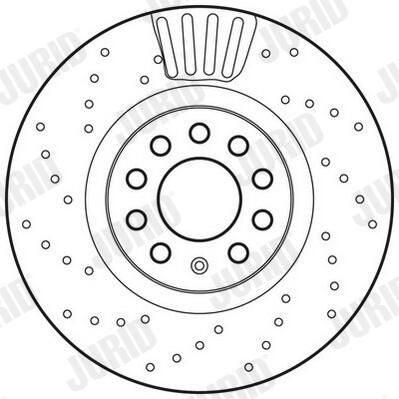 BREMSSCHEIBE JURID 562750JC 2