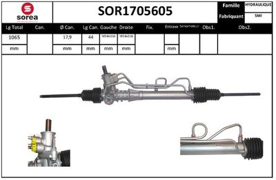 STARTCAR SOR1705605 Насос гидроусилителя руля  для RENAULT CLIO I (B/C57_, 5/357_) 1.4 (B/C57T, B/C57Y)