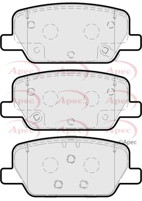 Brake Pad Set APEC PAD2313