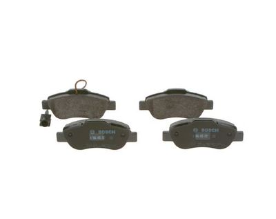 Комплект тормозных колодок, дисковый тормоз BOSCH 0 986 495 097 для FIAT IDEA