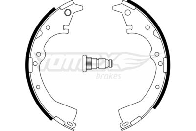 TOMEX Brakes TX 23-36 Деталь для TOYOTA HILUX VII Пикап (_N1_, _N2_, _N3_) 2.5 D-4D (KUN15_, KDN1_)
