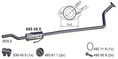 MITTELSCHALLDäMPFER