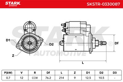 стартер STARK SKSTR-0330087