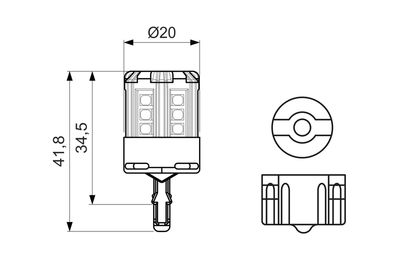 BEC LUMINI DE STATIONARE BOSCH 1987301525 5