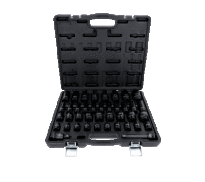 Ks Tools - Sada rázových nástrčných orechov 1/2", 40ks