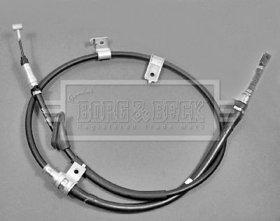Тросик, cтояночный тормоз BORG & BECK BKB1766 для HONDA PRELUDE