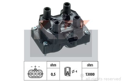 Катушка зажигания KW 470 416 для FIAT ALBEA