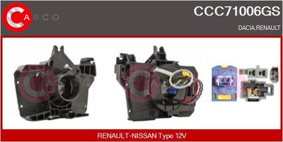 Vinutá pružina, airbag CASCO CCC71006GS