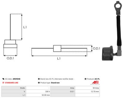 Likriktare, generator AS-PL ARD9048