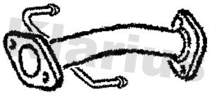 Rura wydechowa KLARIUS 110369