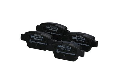 BREMSBELAGSATZ SCHEIBENBREMSE VALEO 301633A 4