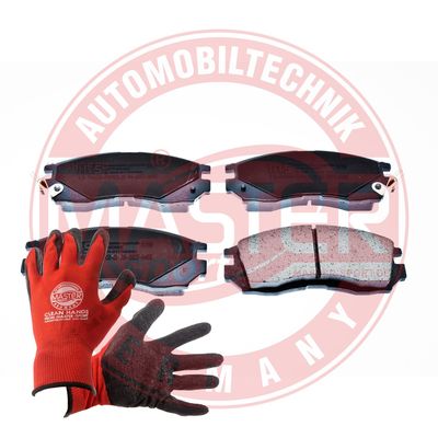 Zestaw klocków hamulcowych, hamulce tarczowe MASTER-SPORT GERMANY 13046059522N-SET-MSP