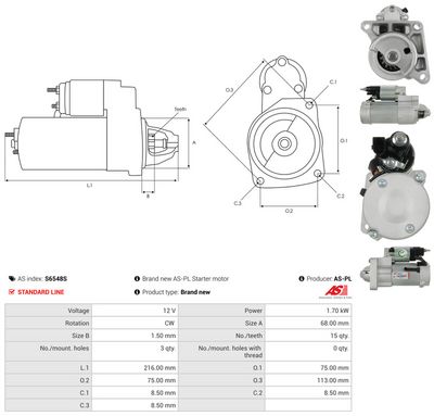 STARTER AS-PL S6548S 4