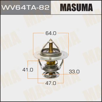 Термостат, охлаждающая жидкость MASUMA WV64TA-82 для TOYOTA CELSIOR