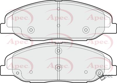 Brake Pad Set APEC PAD1633