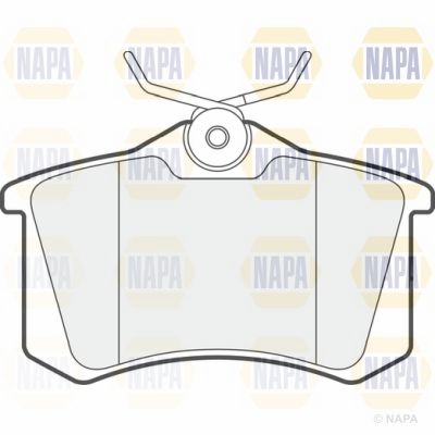 Brake Pad Set NAPA NBP1419