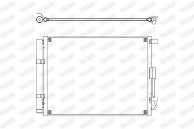CONDENSATOR CLIMATIZARE WALKER WCD00439 8