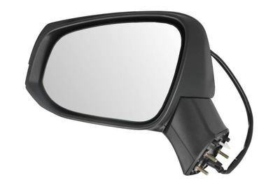 Zijspiegel Links (elektrisch, in reliëf, met verwarming, met indicator) past: TOYOTA RAV4 V 10.18-