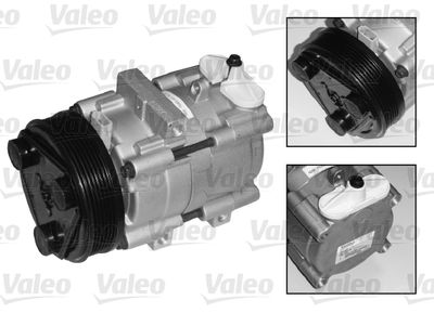 VALEO Compressor, airconditioning VALEO RE-GEN REMANUFACTURED (699827)