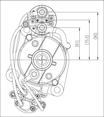 Startér PRESTOLITE ELECTRIC M90R3538SE