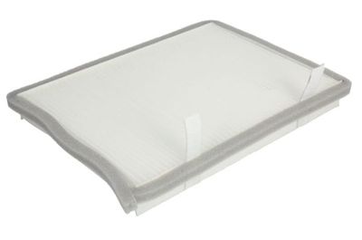 Cabinefilter 261x197x28, patroon past: CASE IH 130 B, 160 B, 210 B, 210 BLR, 210 BNLC, 240 B, 240 B LR, 290 B, 350 B, 470 B, 700, 800B