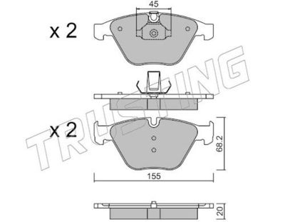 SET PLACUTE FRANA FRANA DISC TRUSTING 5748
