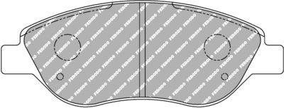 BREMSBELAGSATZ SCHEIBENBREMSE