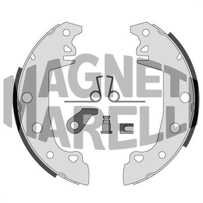 Тормозные колодки MAGNETI MARELLI 360219198353 для FIAT 132