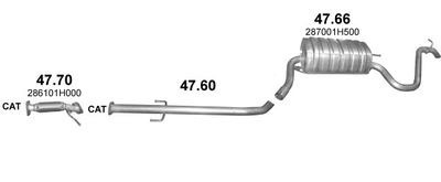 SISTEM DE ESAPAMENT POLMO POLMO00279