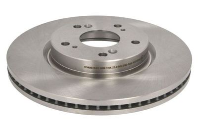 Brake disc Voor Links/Rechts past: HONDA ACCORD IX, CIVIC IX, CIVIC X, HR-V 1.4-2.4 02.12-