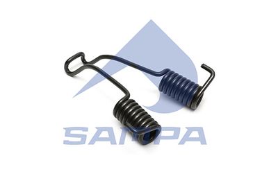 Resorte, zapatas de freno