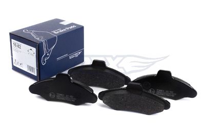 Sada brzdových platničiek kotúčovej brzdy (na jednu nápravu) TOMEX Brakes 1082