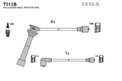SET CABLAJ APRINDER TESLA T512B
