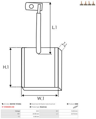 PERIE ELECTROMOTOR AS-PL BSX190191IKA 1
