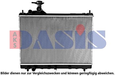 AKS DASIS 320002N Радиатор охлаждения двигателя  для SUZUKI BALENO (Сузуки Балено)