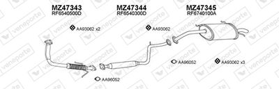 SISTEM DE ESAPAMENT VENEPORTE 470065