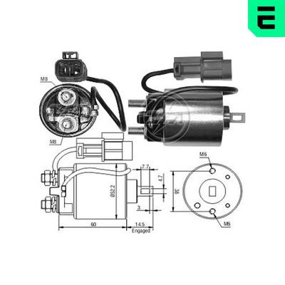 SOLENOID ELECTROMOTOR